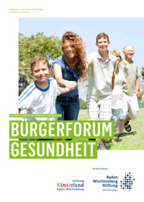 BÜRGERFORUM Gesundheit