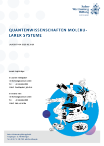 Projektliste Quantenwissenschaften Molekularer Systeme